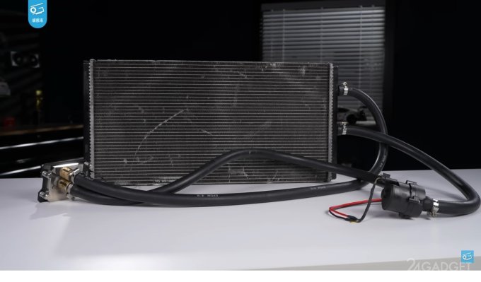 Радиатор автомобиля BMW M4 использовали для охлаждения и разгона 96-ядерного AMD Threadripper Pro 9995WX