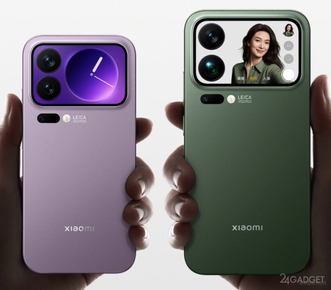 Представлены флагманы Xiaomi 17 Pro и Pro Max — в стиле iPhone 17 Pro, но с большим внешним экраном (11 фото)