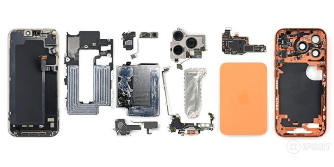 iFixit показала внутреннее устройство iPhone 17 Pro и высоко оценила его ремонтопригодность (видео)