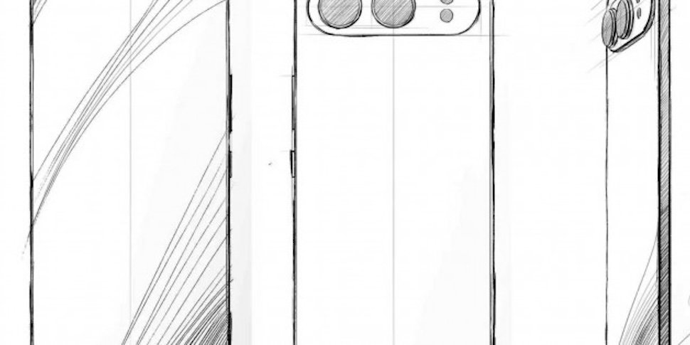 Honor 500 показали на схематичном наброске до анонса. Есть и ключевые параметры