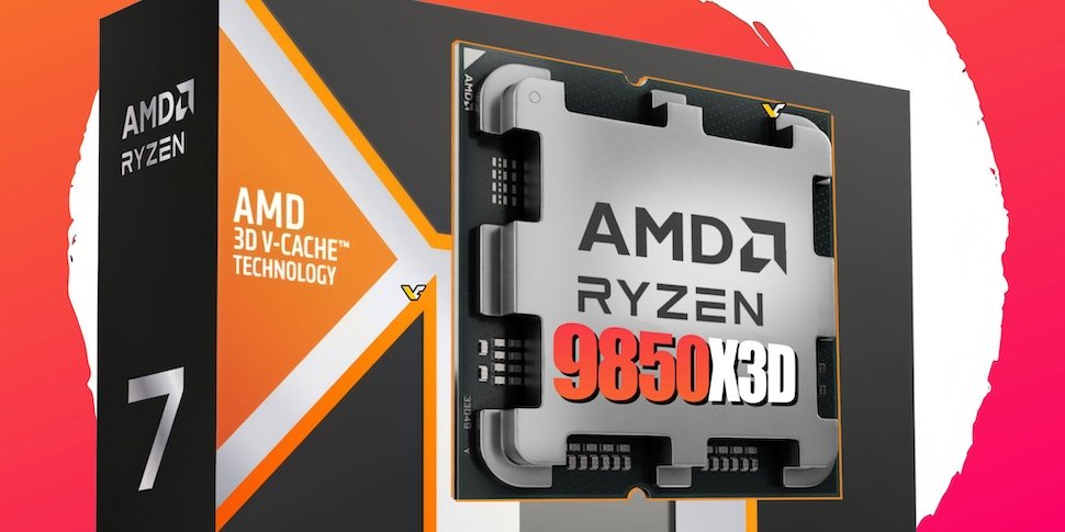 AMD «проспойлерила» сверхбыстрый Ryzen 7 9850X3D