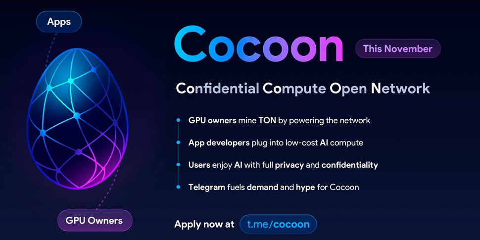 Дуров запустил децентрализованную сеть Cocoon